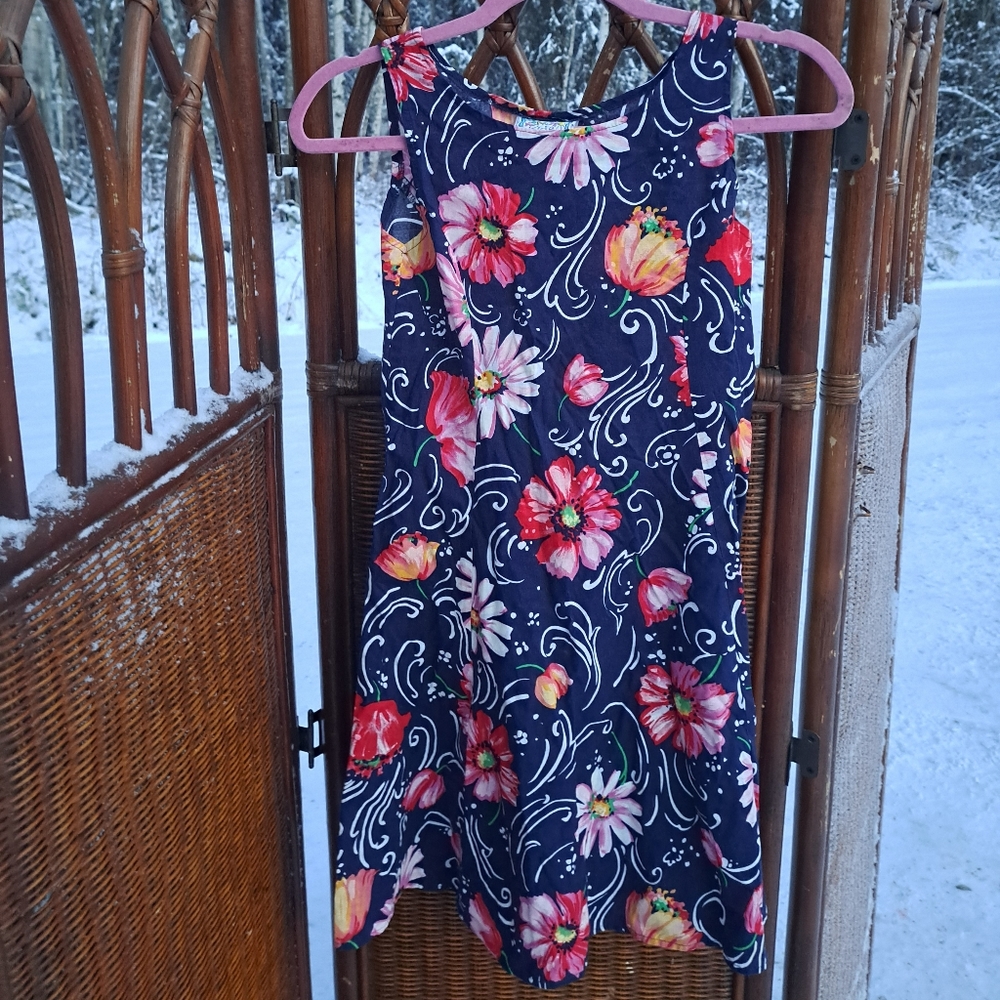 Vintage KoKom Kids girls flower jumper size12🌺🌹🌷🌻🌼Easter